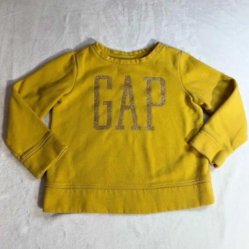 GAP Kids Mustard Yellow Sweatshirt